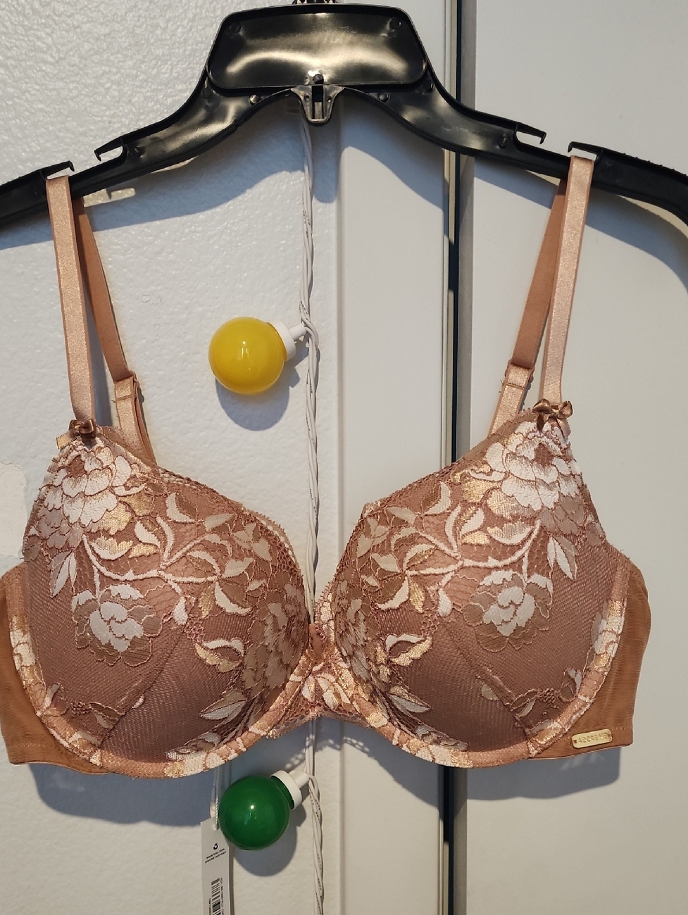 Adore Me Jaya Push Up Bra NWT- Lace-Embroidered